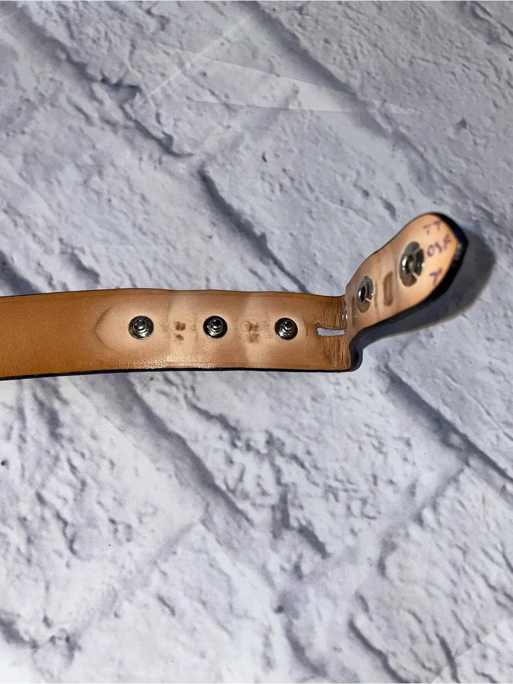 Tom Taylor Sharkskin Belt Strap (No Buckle) Size 40